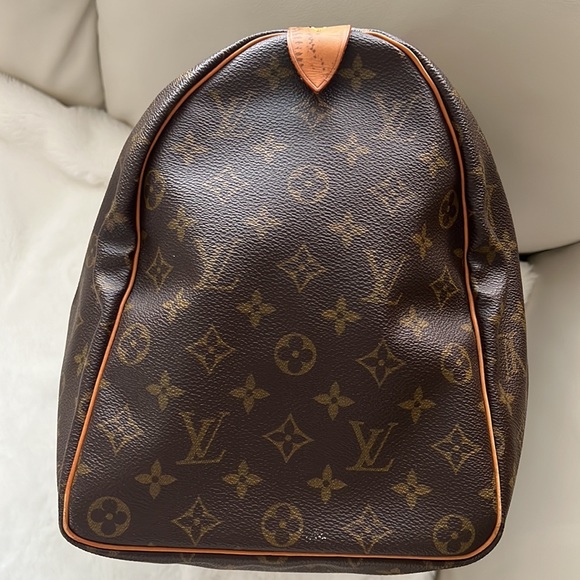 EUC Louis Vuitton Monogram Keepall 45 Boston Travel Hand Bag - Picture 5 of 14